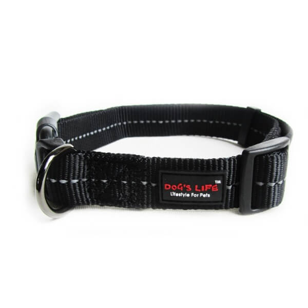 Dog's Life Reflective Supersoft Webbing Collars
