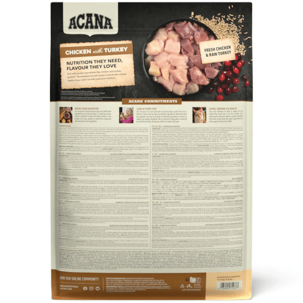 Acana Cat Homestead Harvest Adult Recipe