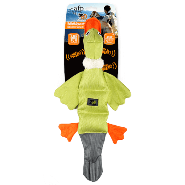AFP Outdoor Dog Ballistic Quack Duck Dog Toy