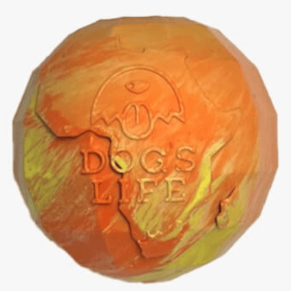 Dog's Life Natural Rubber Dog Ball Africa