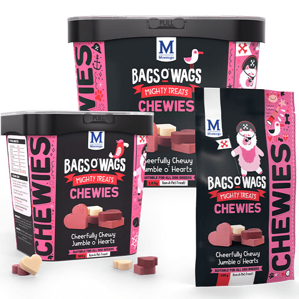 Montego Bags o'Wags Chewies Jumble o'Hearts