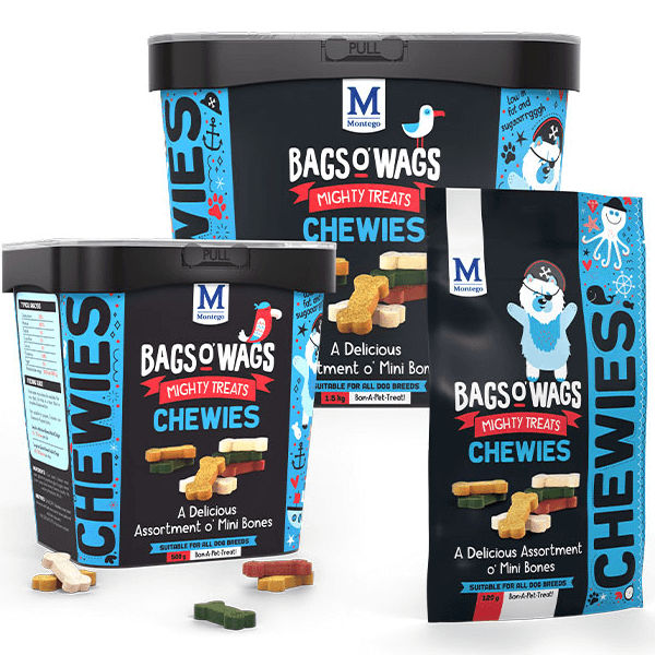 Montego Bags o'Wags Chewies Mini Bones