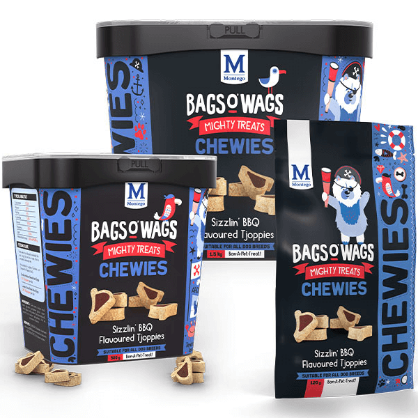 Montego Bags O'Wags BBQ Tjoppies