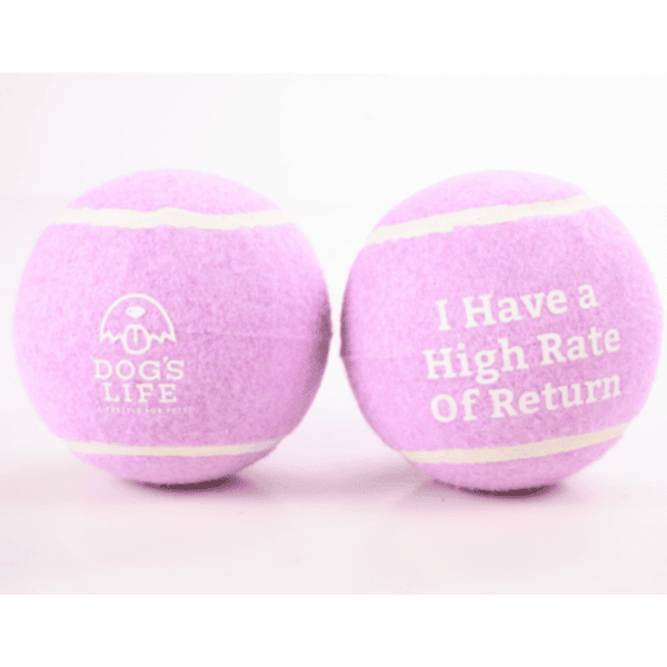 Dog's Life Best Fetch-It Tennis Balls