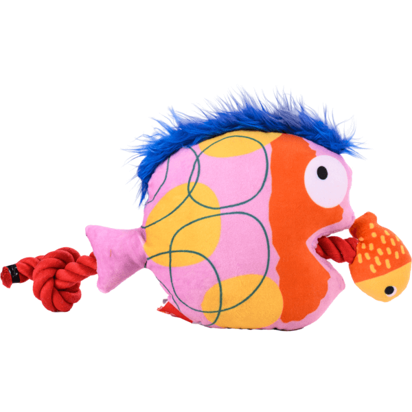 TKM Big Fish vs Small Fish Plush Toy