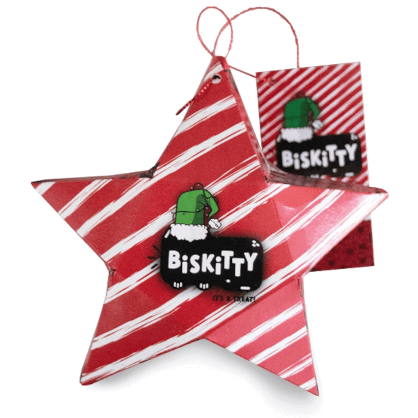 Biskitty Christmas Tree Star 50g