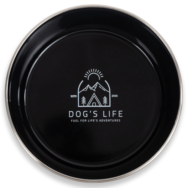 Dog's Life Fuel For Adventures Stainless Steel Bowl