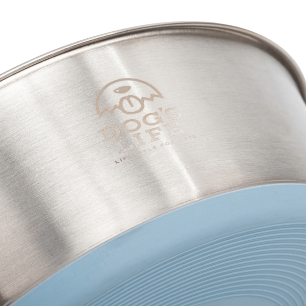 Dog's Life Fuel For Adventures Stainless Steel Bowl