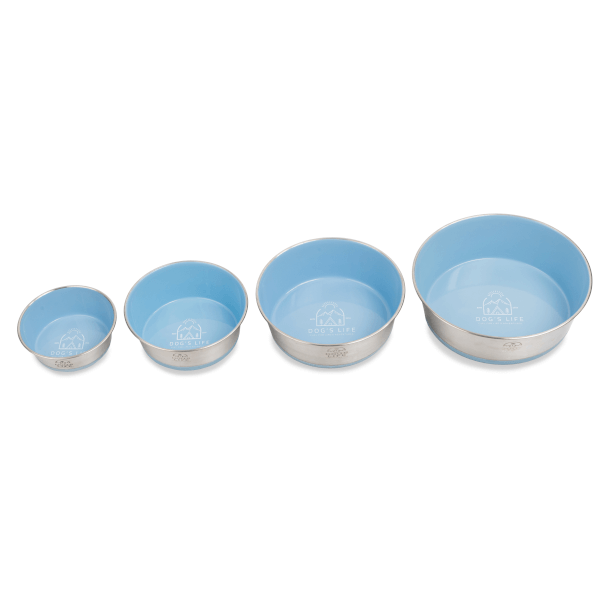Dog's Life Fuel For Adventures Stainless Steel Bowl