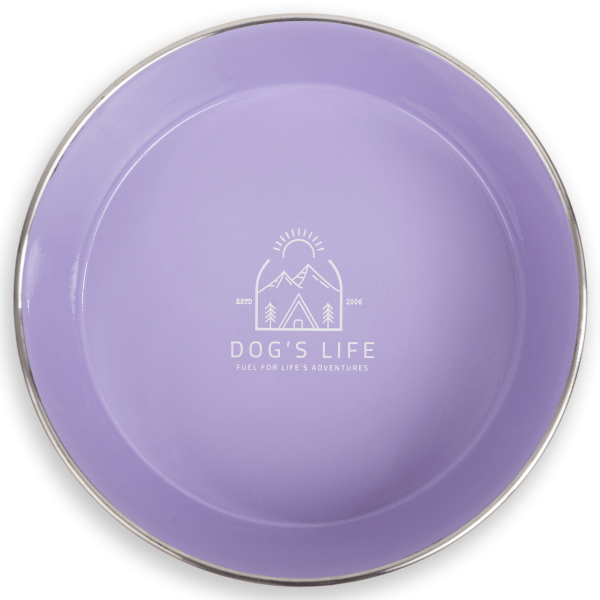 Dog's Life Fuel For Adventures Stainless Steel Bowl