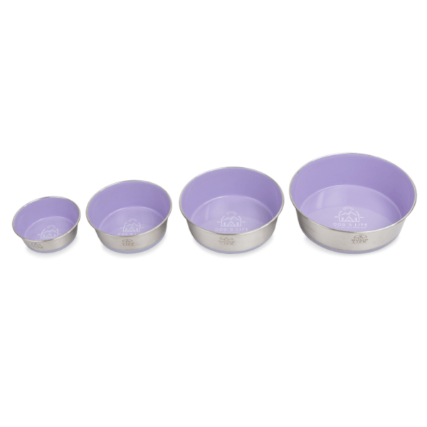 Dog's Life Fuel For Adventures Stainless Steel Bowl