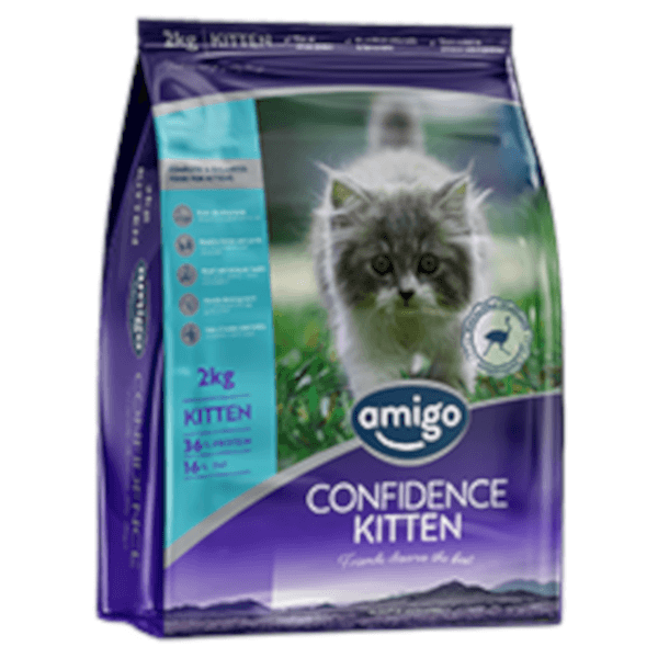 Amigo Confidence Kitten Dry Food
