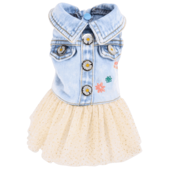 Dog's Life Denim Pawty Dress