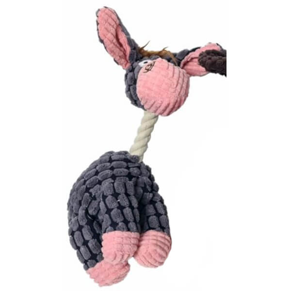 Daro Donkey Plush Dog Toy