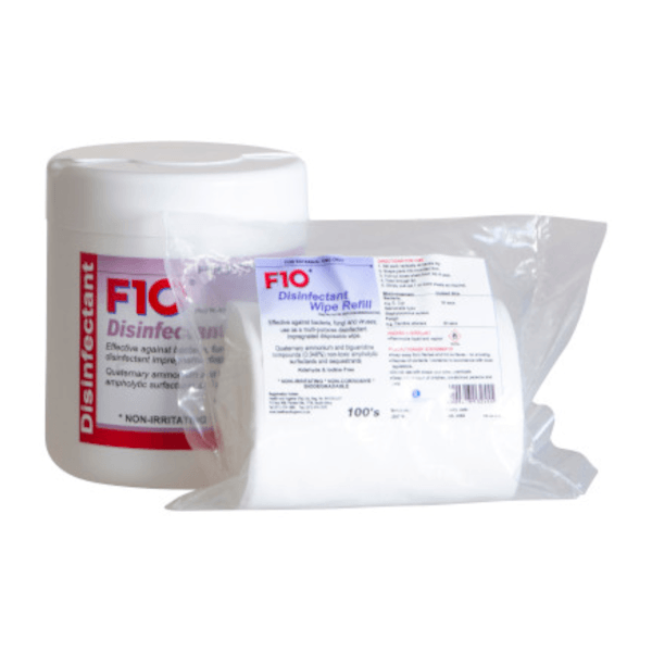 F10 Disinfectant Wipes