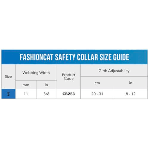 Rogz Fashioncat Safety Collar
