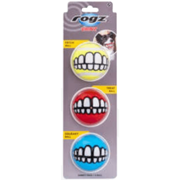 Rogz Grinz Ball Variety Pack