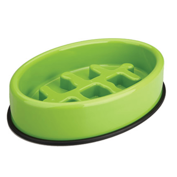 M-Pets Anti-Scoff Fishbone Bowl