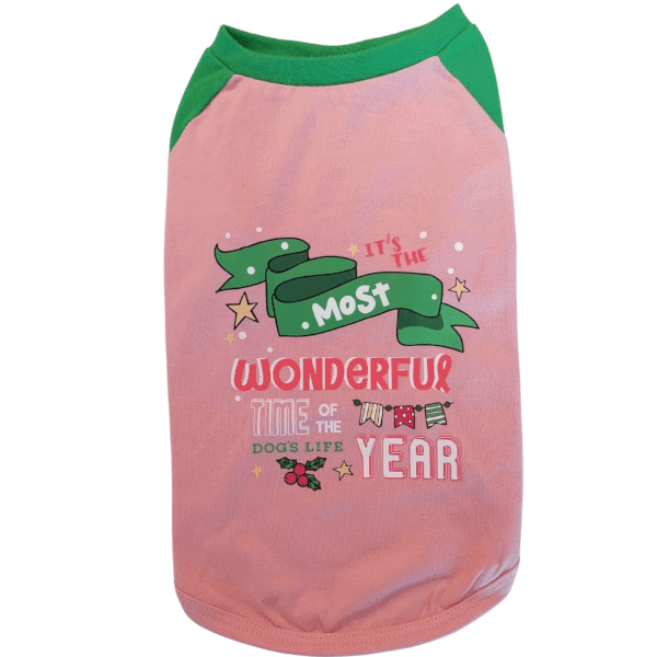 Dog's Life The Most Wonderful Time Xmas Tee
