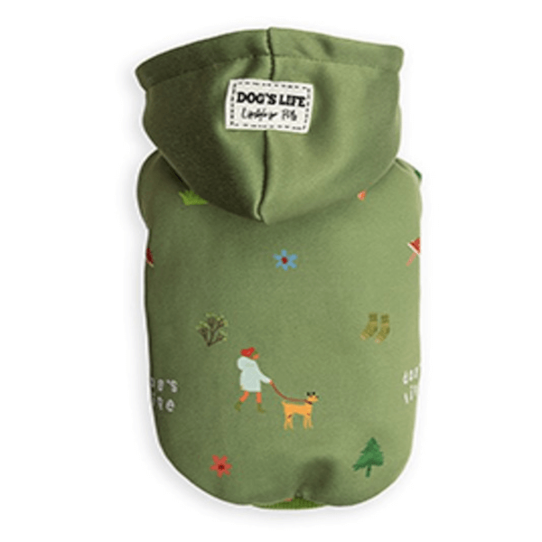Dog's Life Nature Loving Pup Winter Hoodie