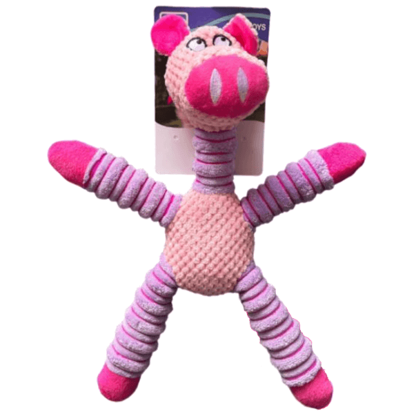 KolloPet Plush Pig Dog Toy