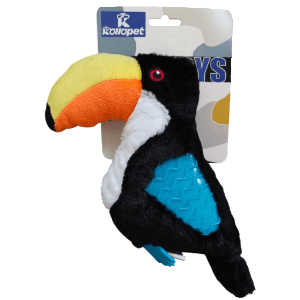 KolloPet Plush Toucan Dog Toy