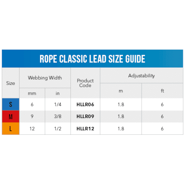 Rogz Rope Classic Lead 1.8m