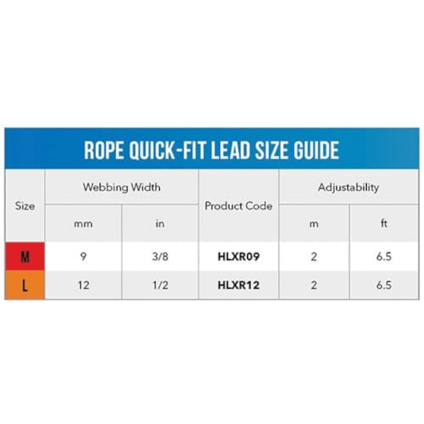 Rogz Rope Quick-fit Collar/Lead