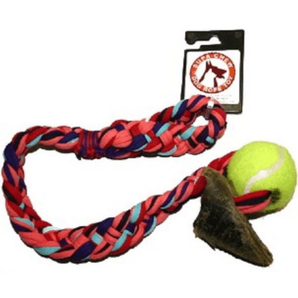 Supa-Chew Cotton Sling with Ball & Hoof