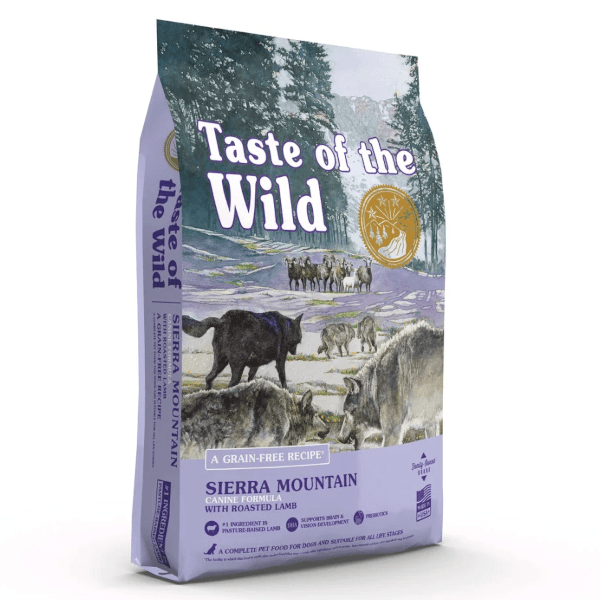 Taste of the Wild Canine Sierra Mountain All Life Stages Formula
