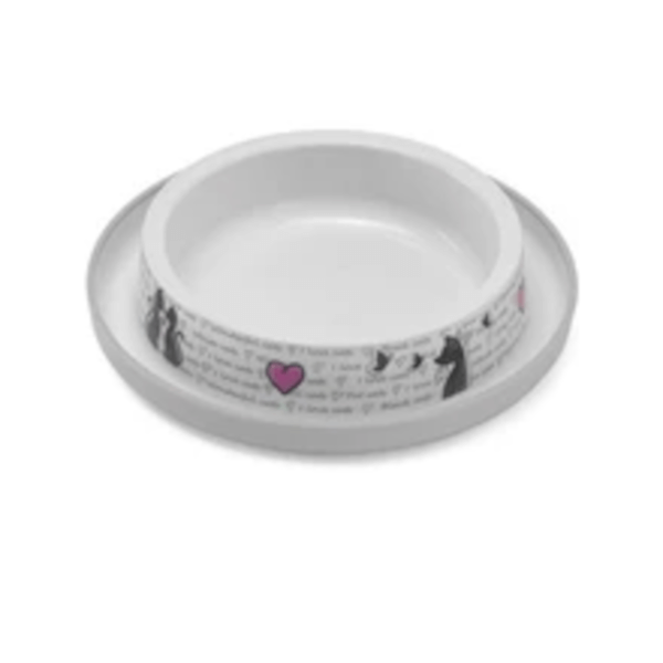 Trendy Dinner Cat Bowl