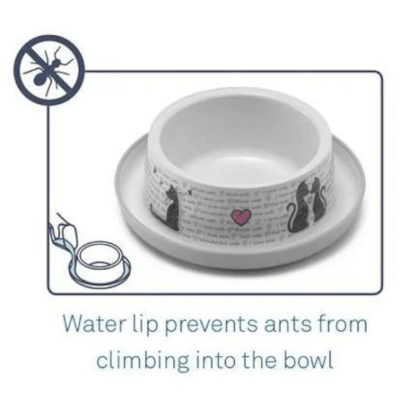 Trendy Dinner Cat Bowl