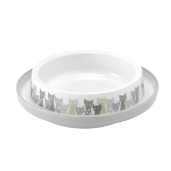 Trendy Dinner Cat Bowl