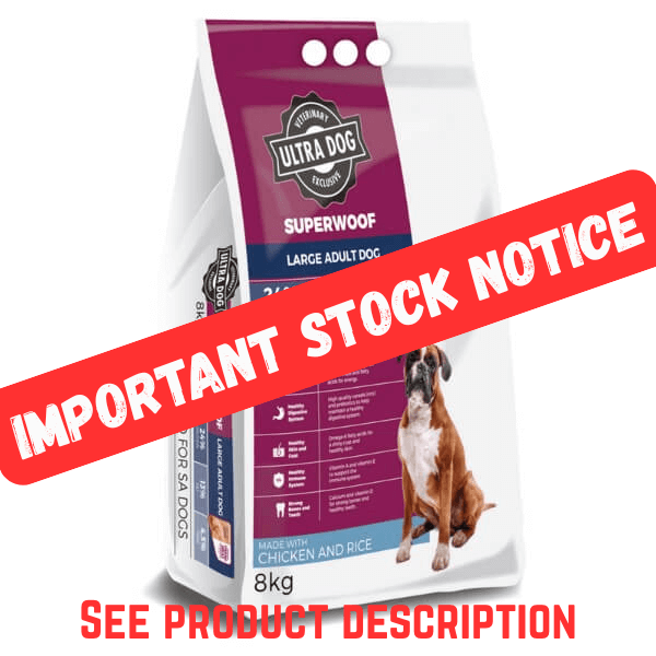 Ultra Dog Superwoof Chicken & Rice Large Adult Dog