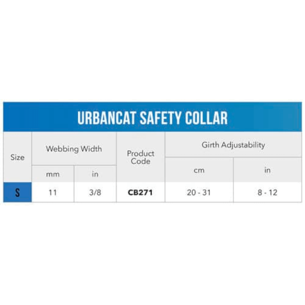 Rogz Urbancat Safety Collar