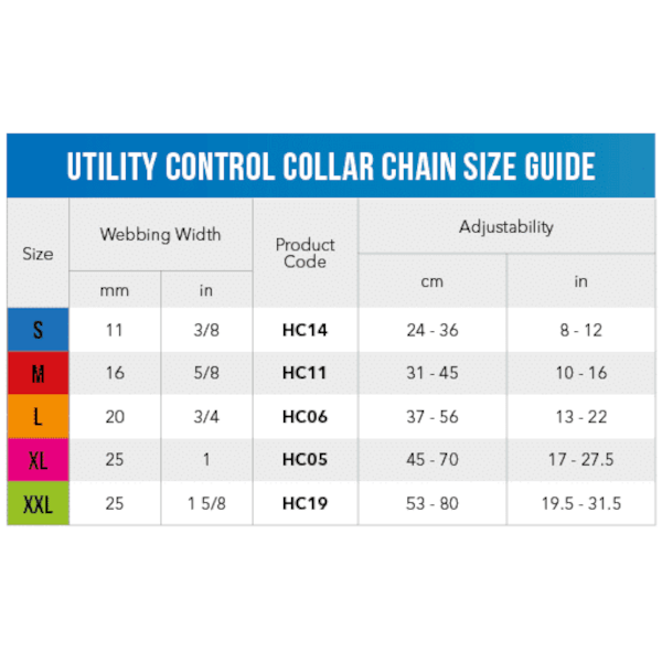 Rogz Utility Control Collar with Chain