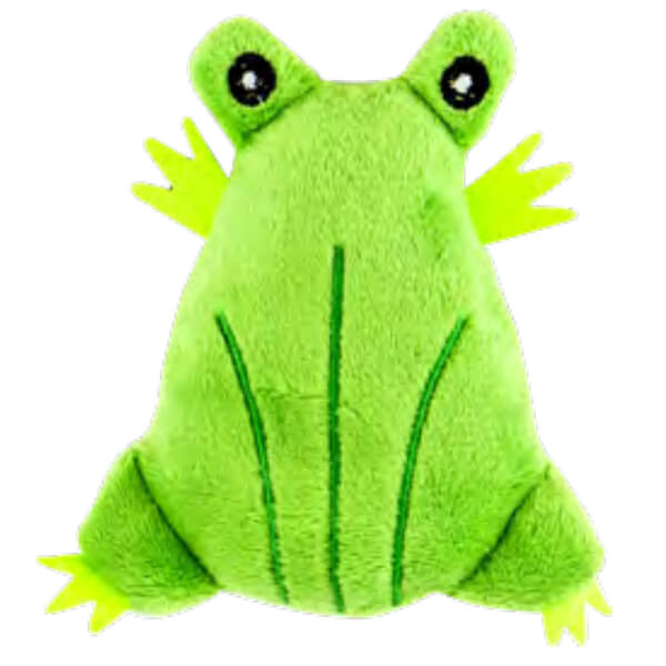 Zugo Frog Plush Cat Toy