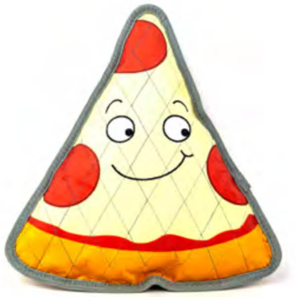 Zugo Pizza Plush Dog Toy