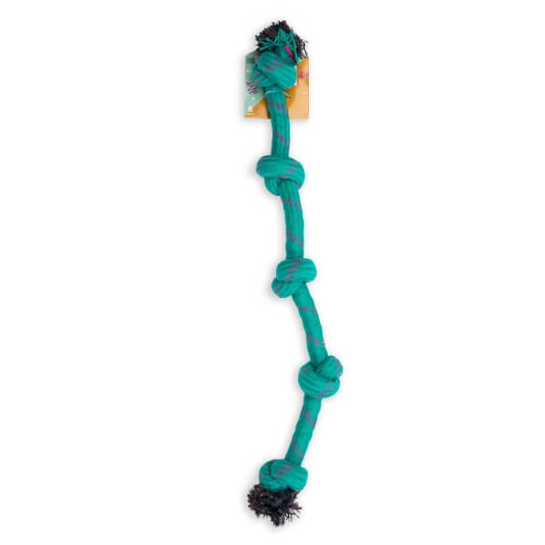 Dog Days 5 Knots Rope Tug Dog Toy