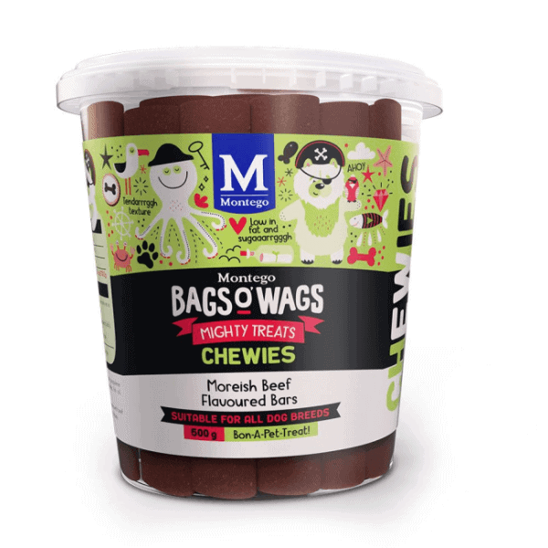 Montego Bags o'Wags Chewies Beef Bars