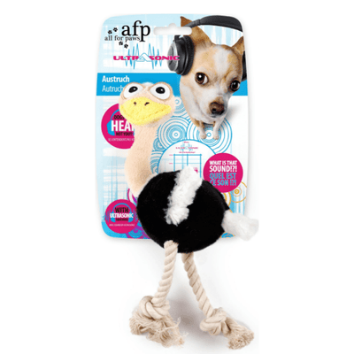 AFP Ultrasonic Ostrich Dog Toy