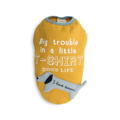 Dog's Life Big Trouble Little T-Shirt