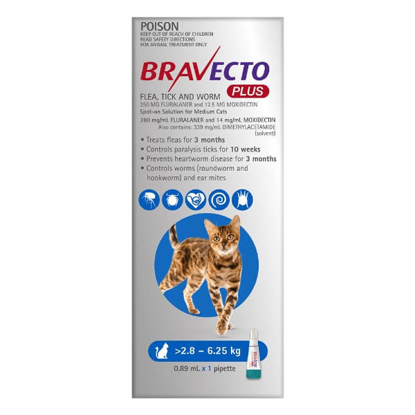 Bravecto Plus for Cats