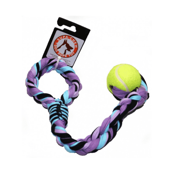 Supa-Chew Cotton Sling with 1 ball