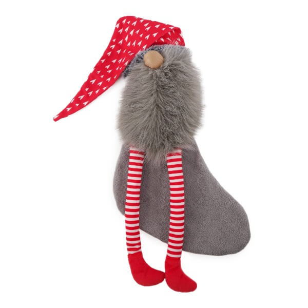 Festive Crinkle Santa Sock