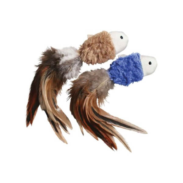 Kong Naturals Crinkle Fish - 2Pk