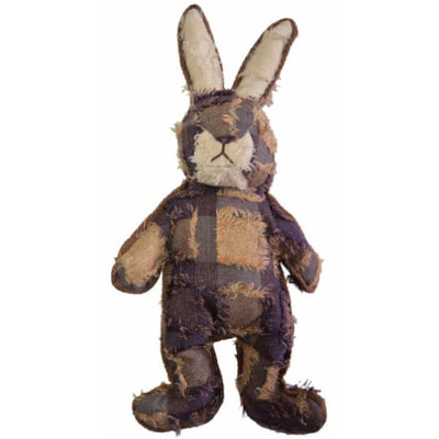 Daro Plaid Bunny Plush Dog Toy