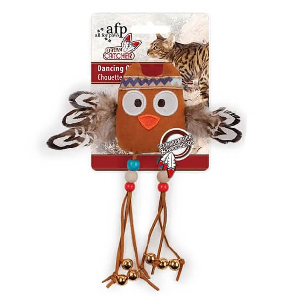 AFP Dreams Catcher Dancing Owl Brown