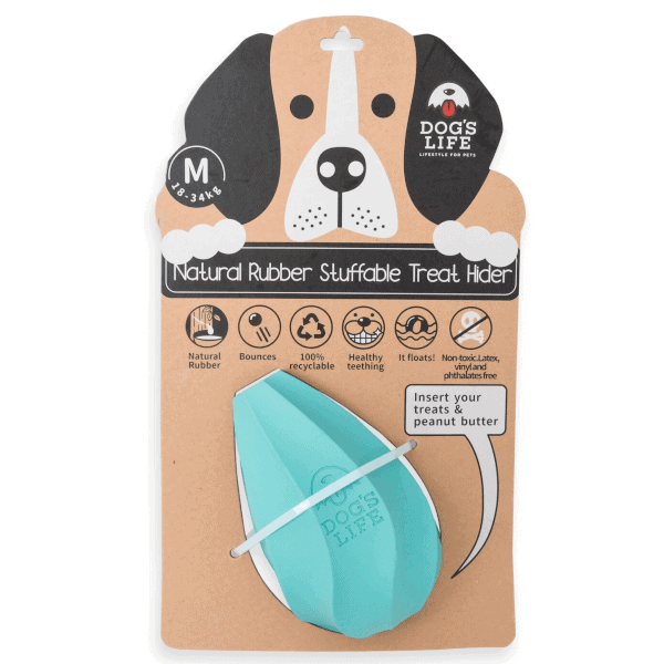 Dog's Life Natural Rubber Stuffable Dog Toy