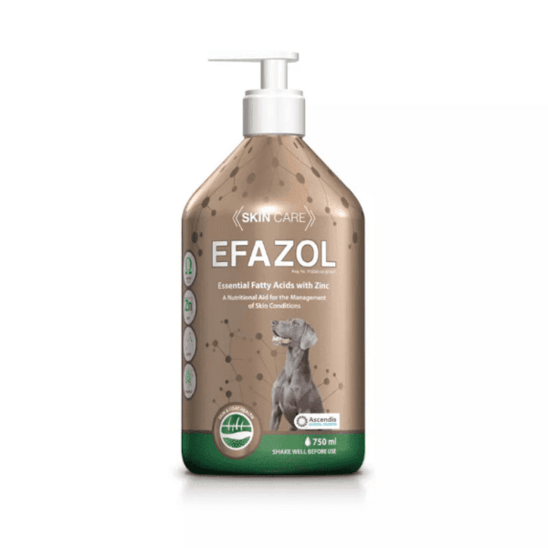 Efazol Skin Care for Dog - Essential Fatty Acids with Zinc